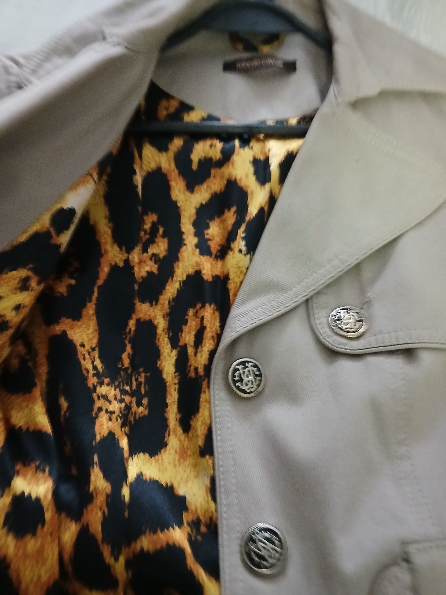 roberto cavalli trenc kot — görsel 5/8