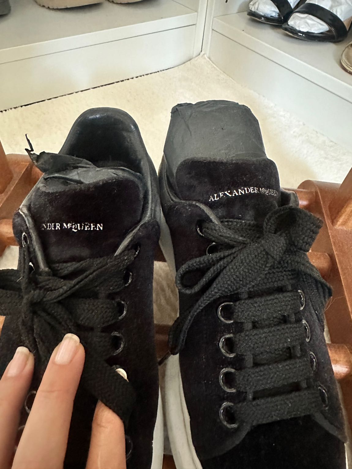 Siyah Alexander McQueen Sneaker — görsel 7/7