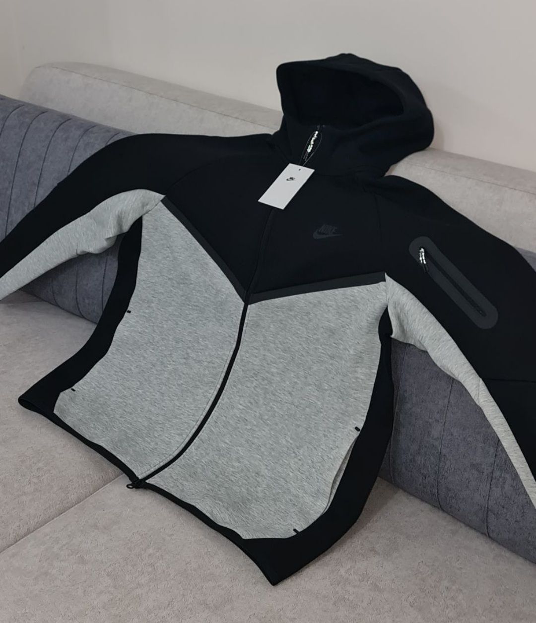 Nike Tech Fleece Ceket Panda HV0949-011 — görsel 5/8