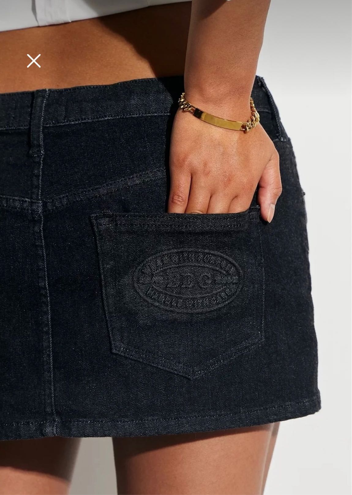 Y2k BDG Urban Outfitters Mini Denim Etek — görsel 5/6