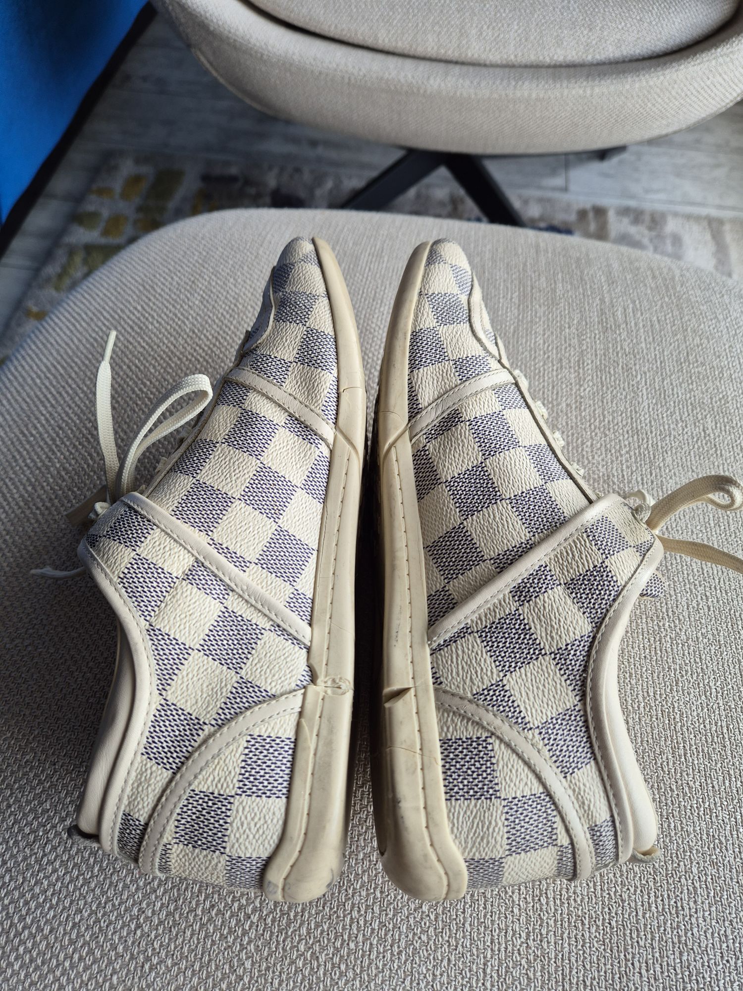 LV damier sneakers — görsel 6/8