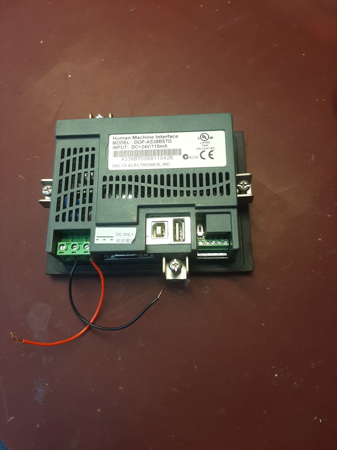 Delta Electronics HMI DOP-AS38BSTD — görsel 2/4