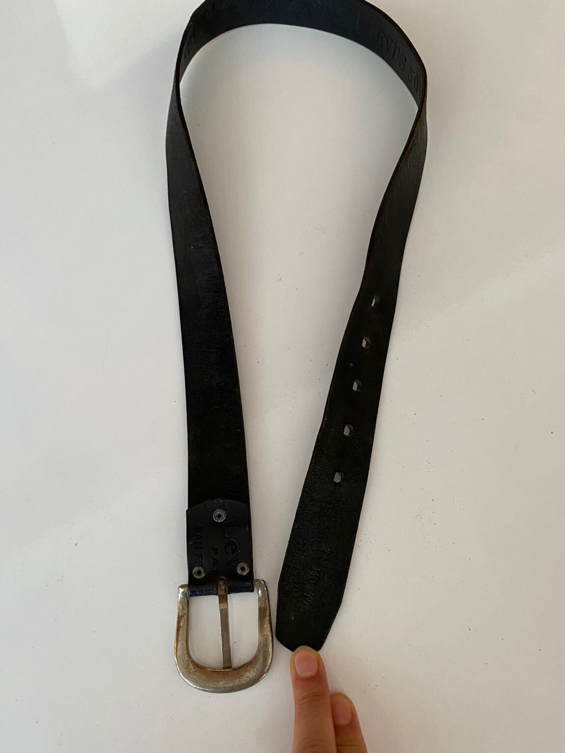 Levis 501 deri erkek kemer — görsel 3/7
