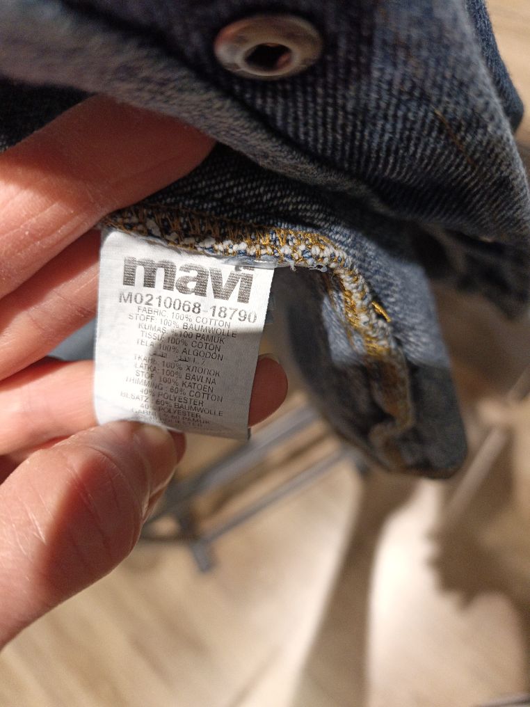 mavi kot gömlek — görsel 3/4