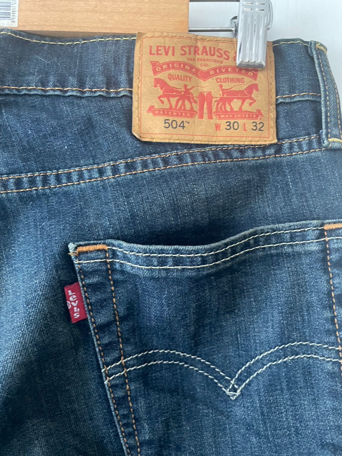 Levi's 504 Erkek Jeans — görsel 3/4