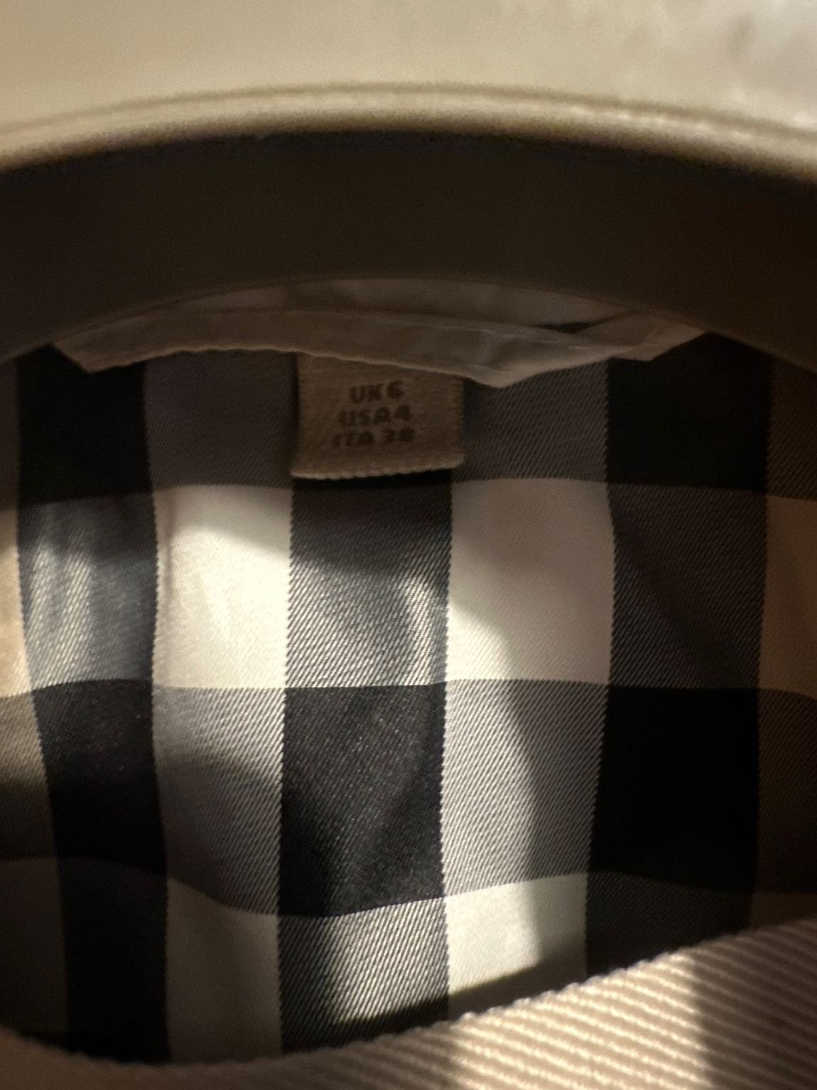 Orijinal Burberry Brit Yağmurluk — görsel 8/8
