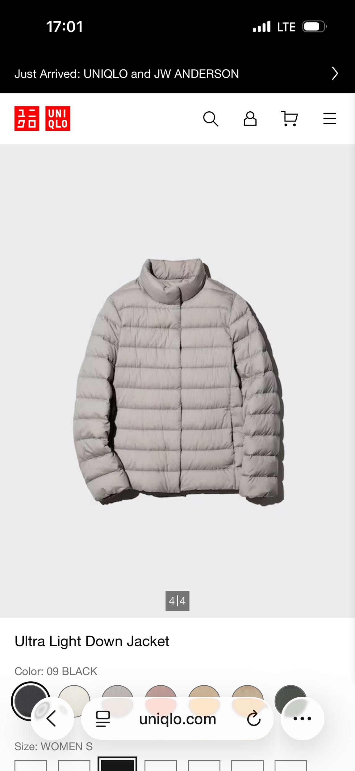 Uniqlo Ultra Light Down Jacket — görsel 2/8