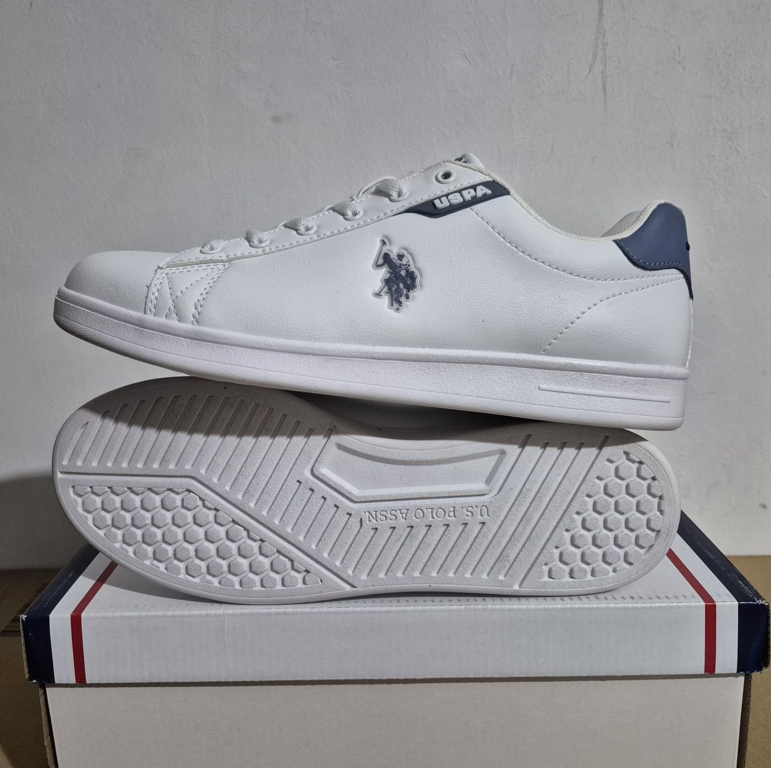 US Polo Assn Beyaz Sneaker — görsel 3/4