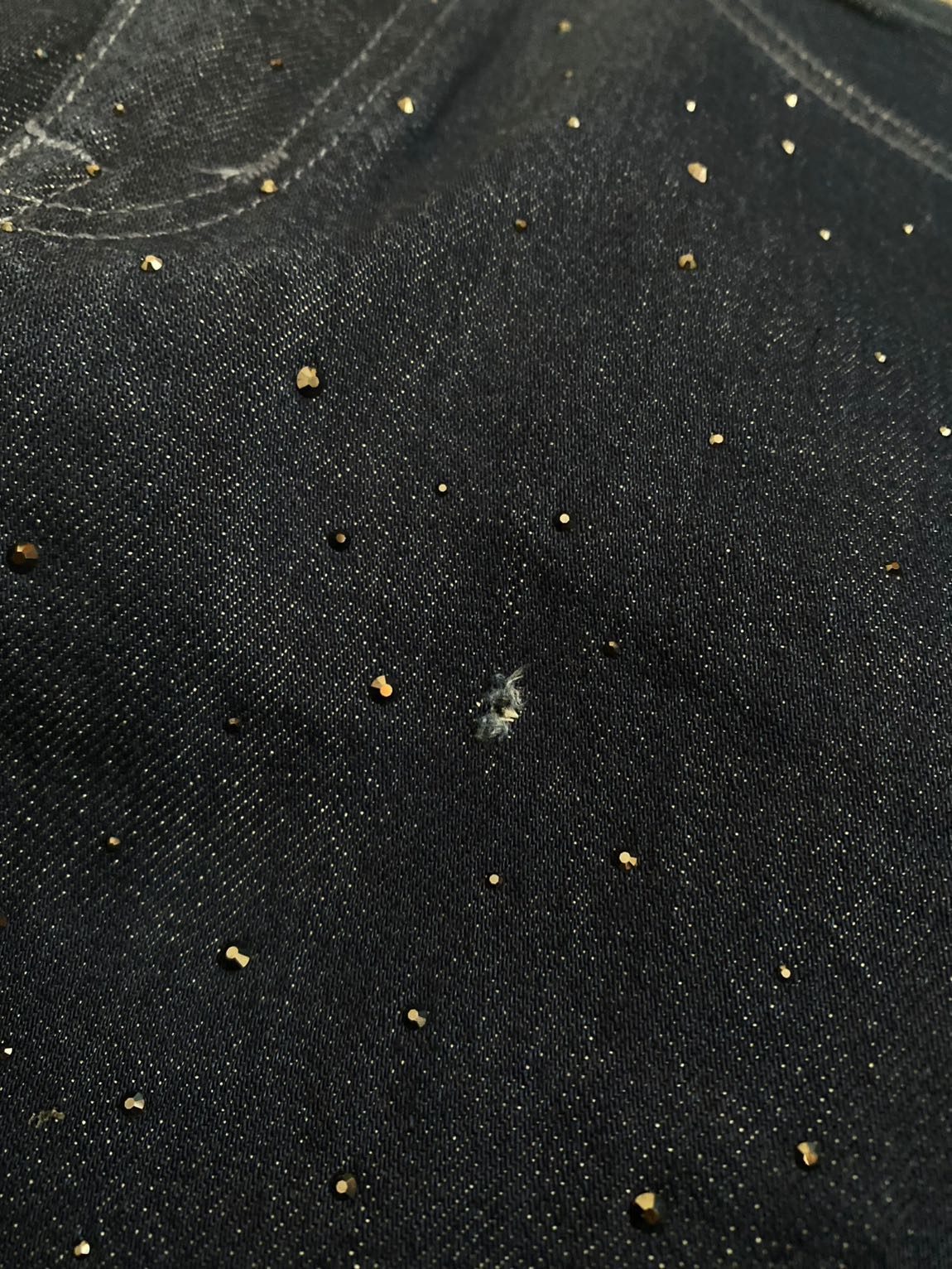 Madewell Taşlı Barrel Jean Pantolon — görsel 8/8