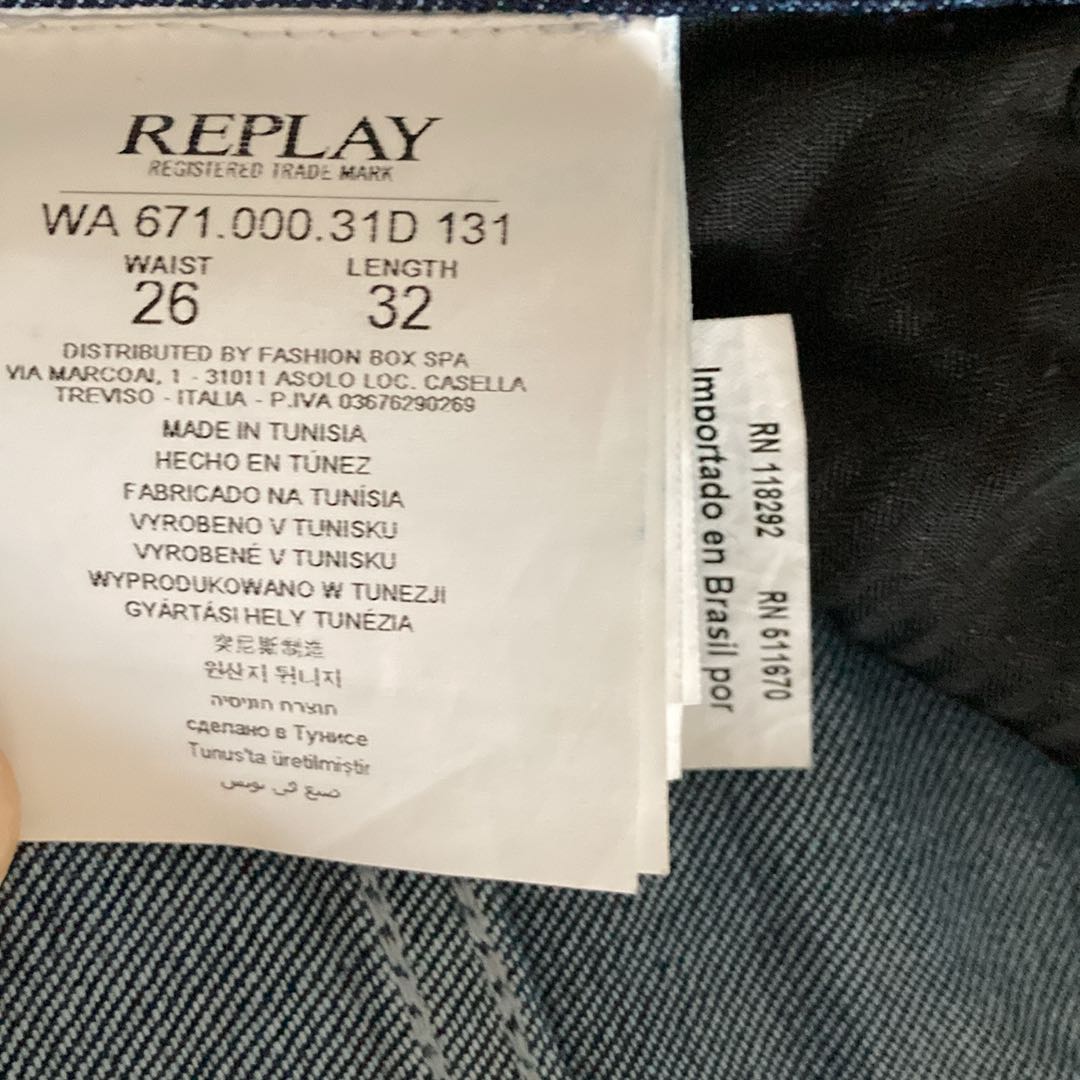 Koyu Mavi Düz Kesim Kot Pantolon — görsel 6/17