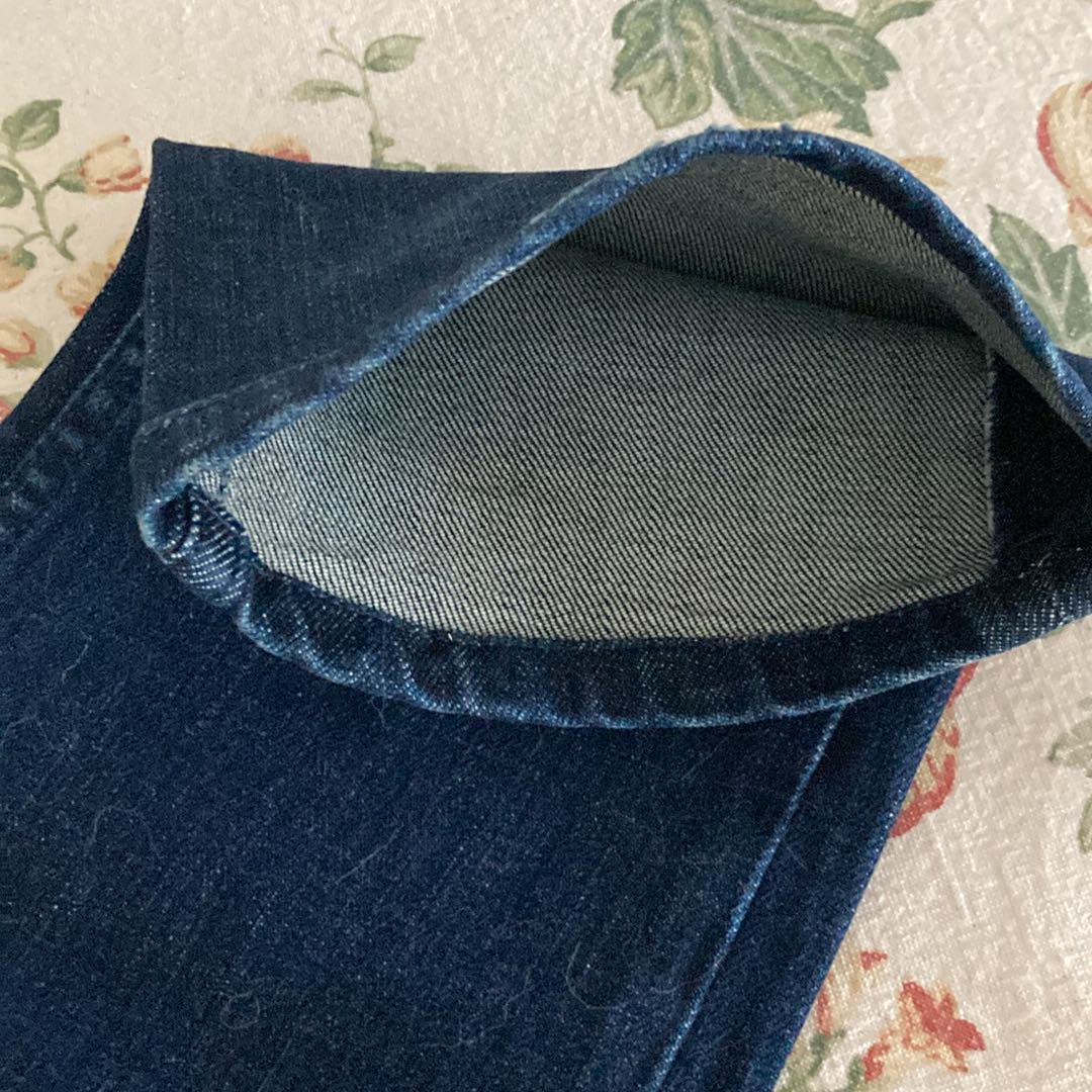 Koyu Mavi Düz Kesim Kot Pantolon — görsel 14/17