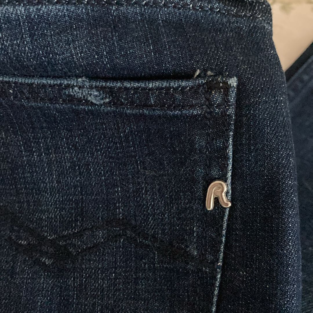 Koyu Mavi Düz Kesim Kot Pantolon — görsel 10/17