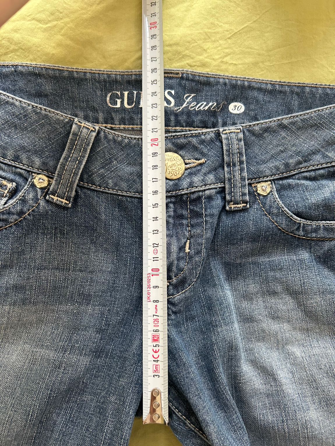 Guess Vintage Düşük Bel Jeans — görsel 7/8