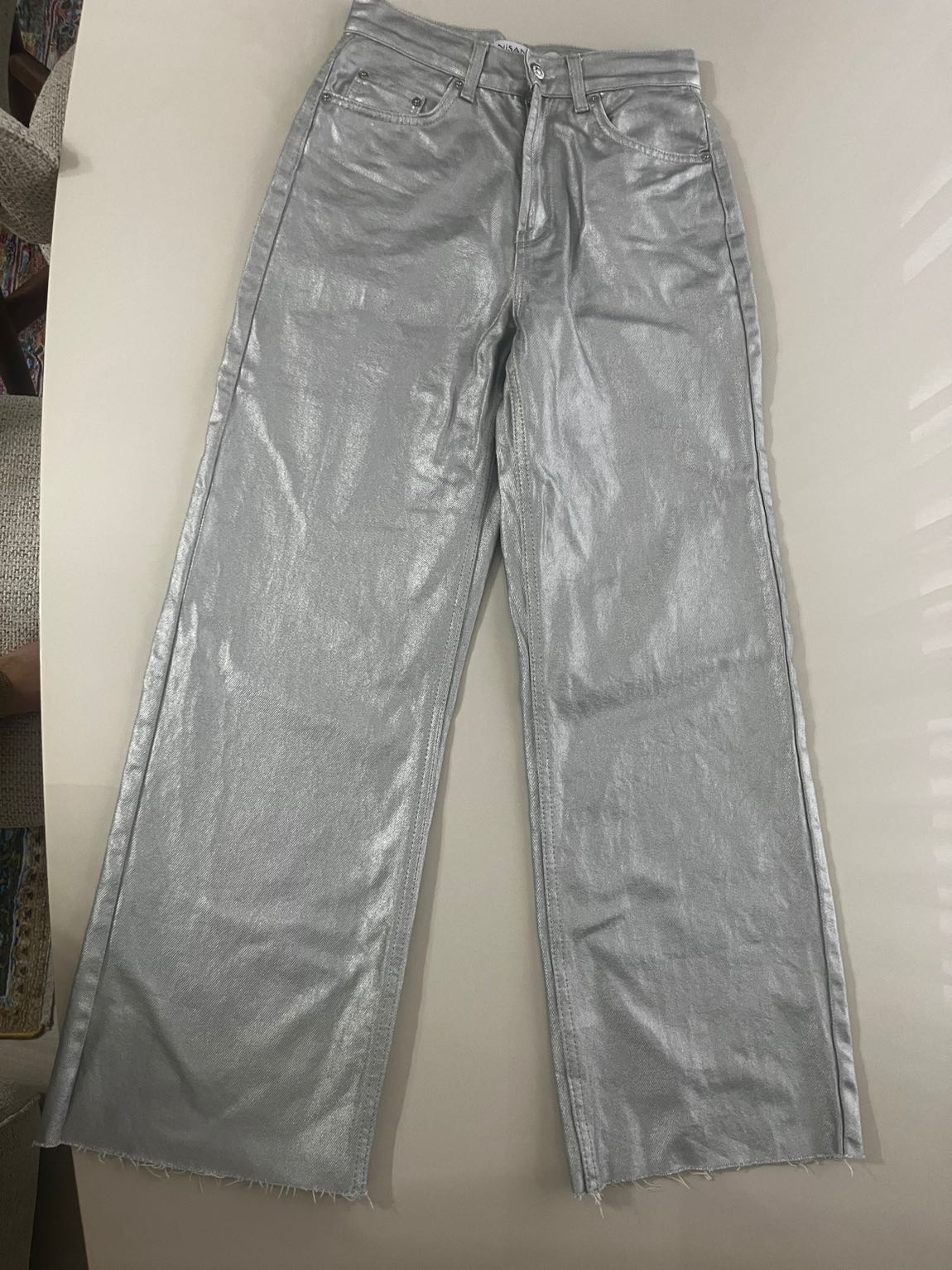 Gümüş Jeans Pantolon #dolapdetoksu — görsel 2/4