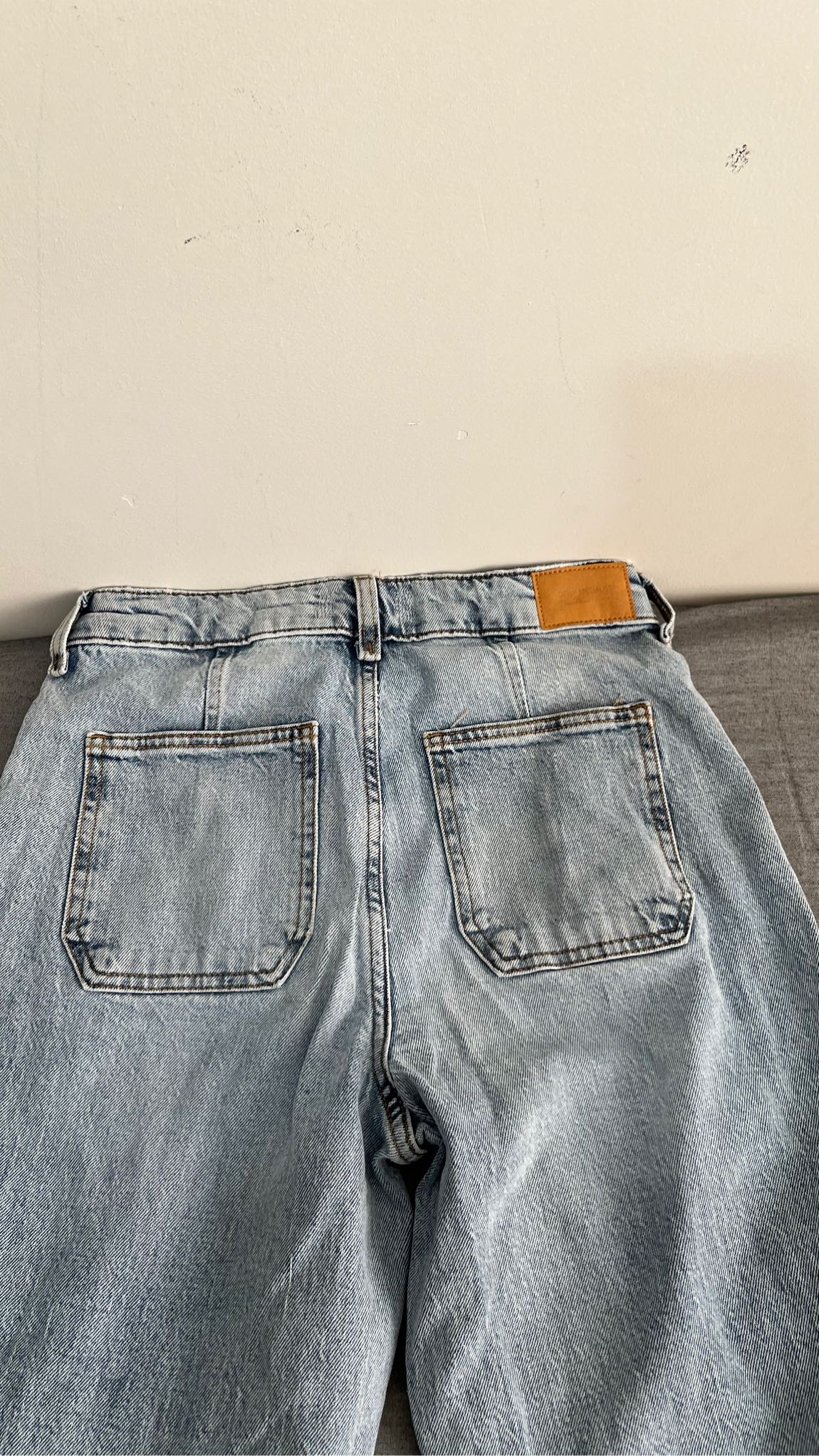River Island Geniş Paça Jean Pantolon — görsel 9/13