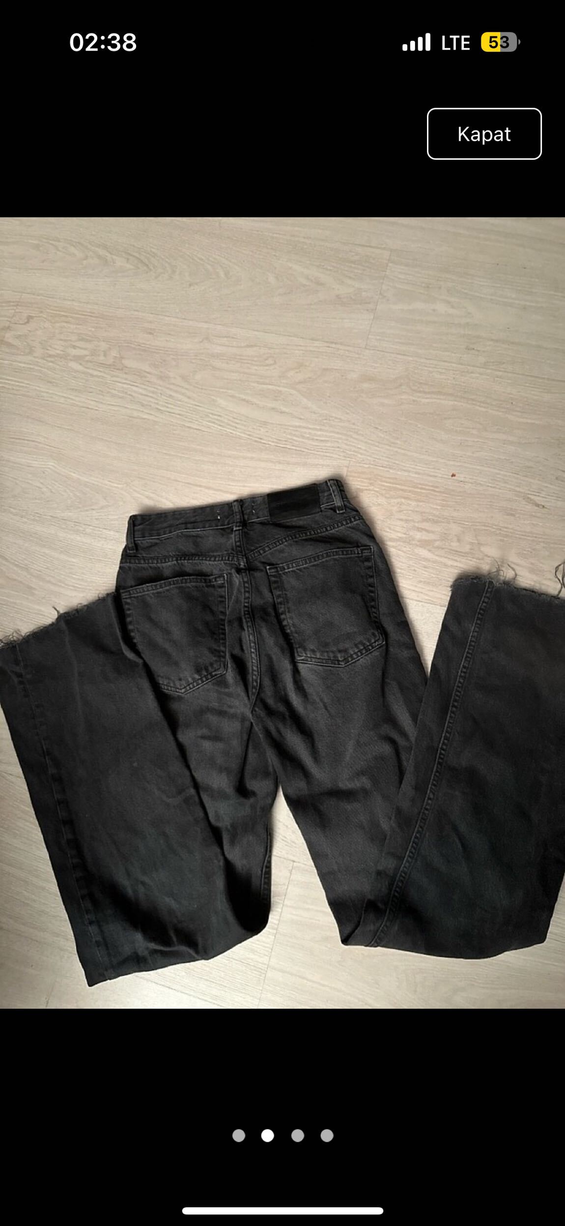 pull and bear straight jean — görsel 2/2