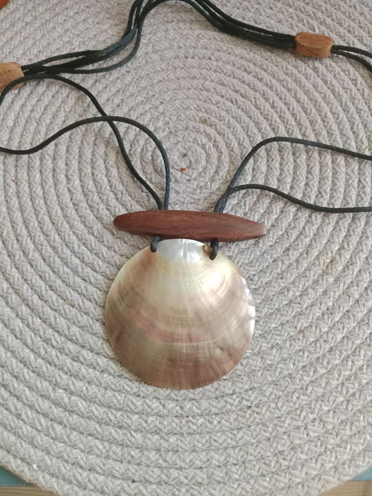 Gerda Lynggaard Vintage Sedef Kolye — görsel 2/8