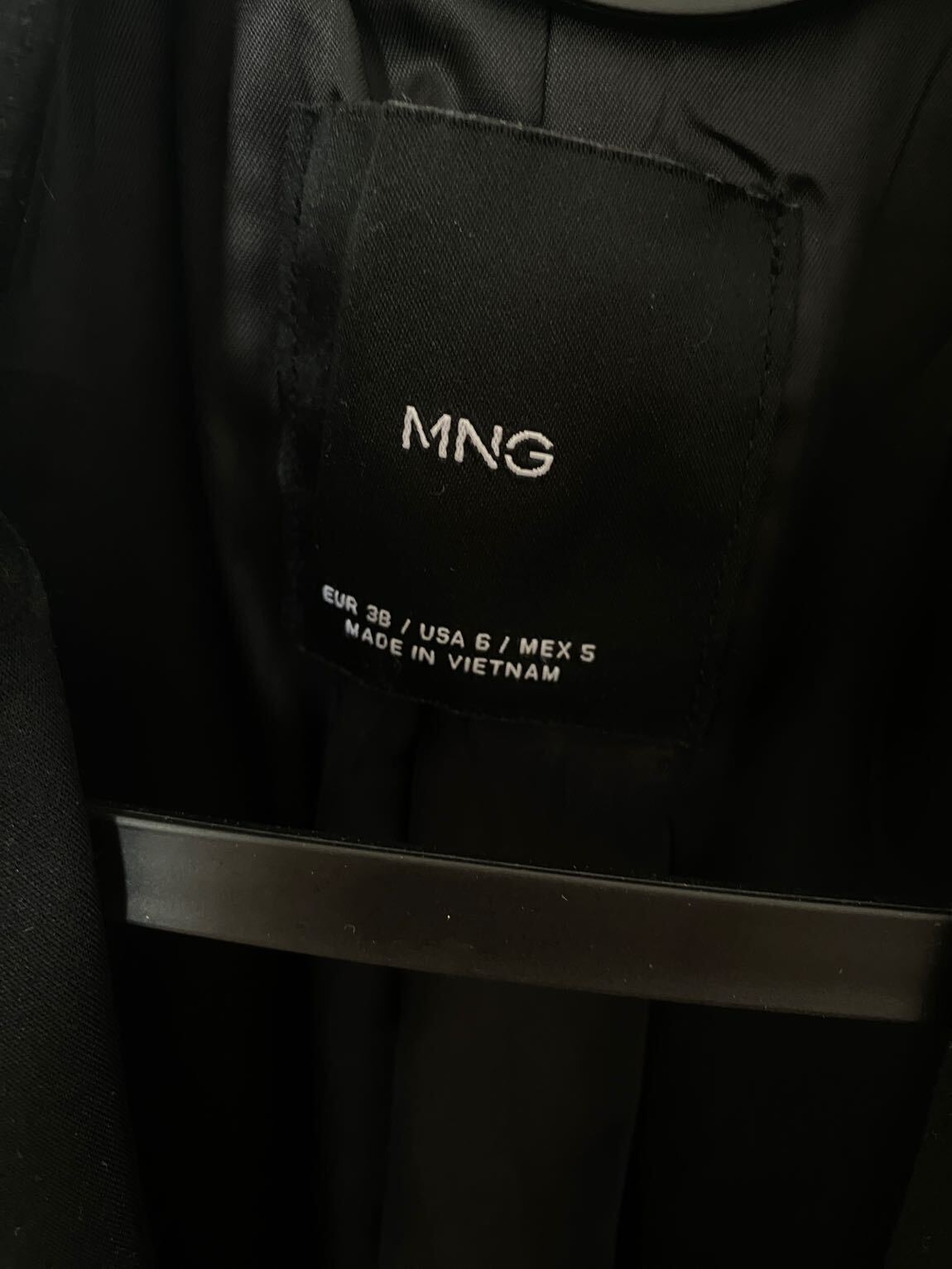 Mango Siyah Blazer — görsel 3/5