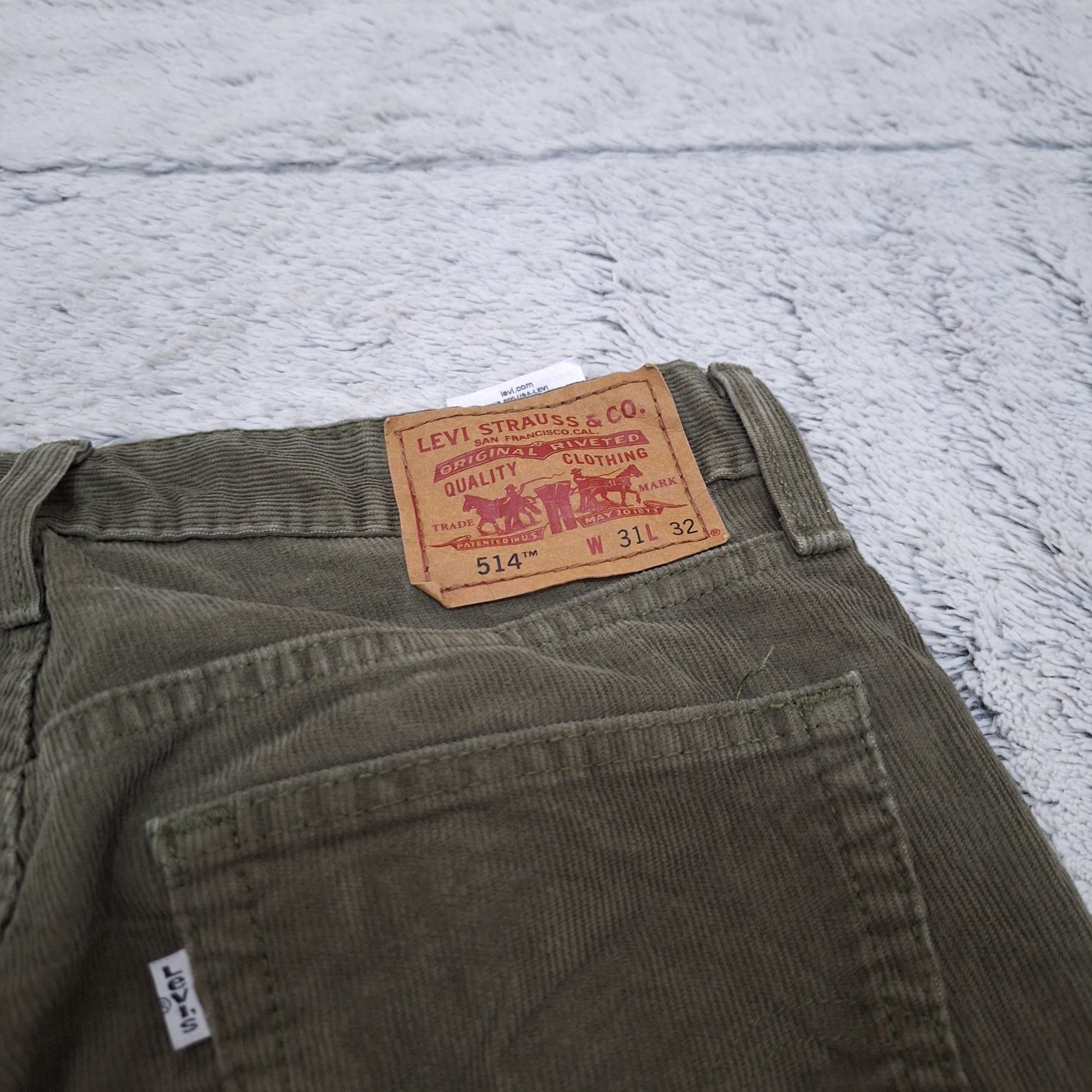 Levi's Oluklu Kadife Pantolon wb846 — görsel 9/9