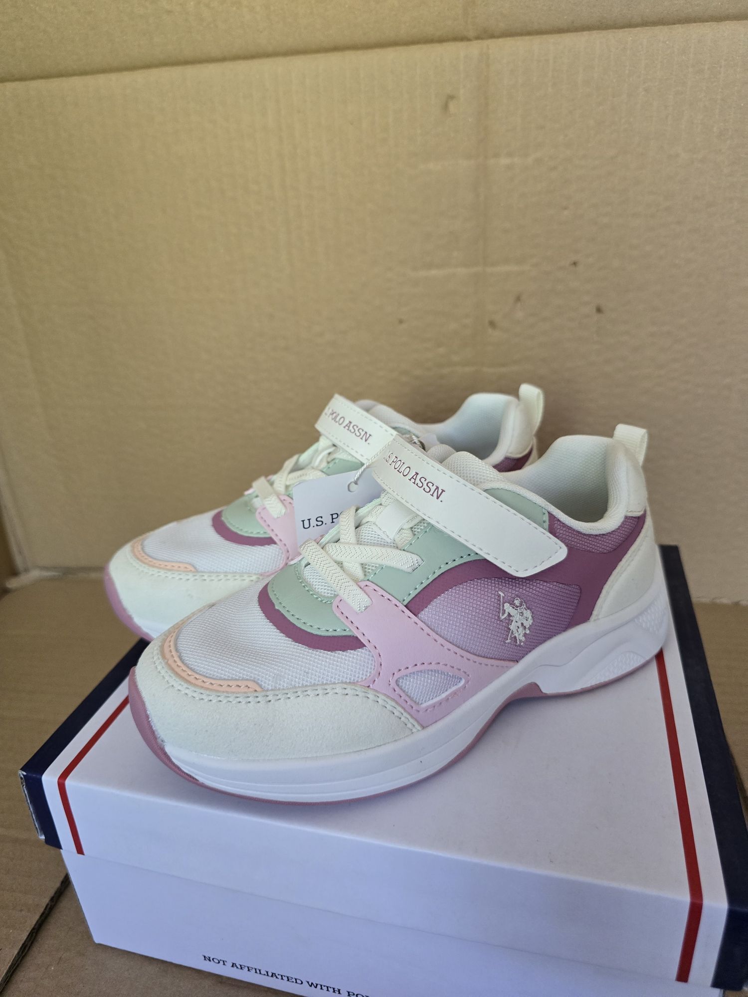 U.S. Polo Assn. Pembe Sneaker — görsel 3/7