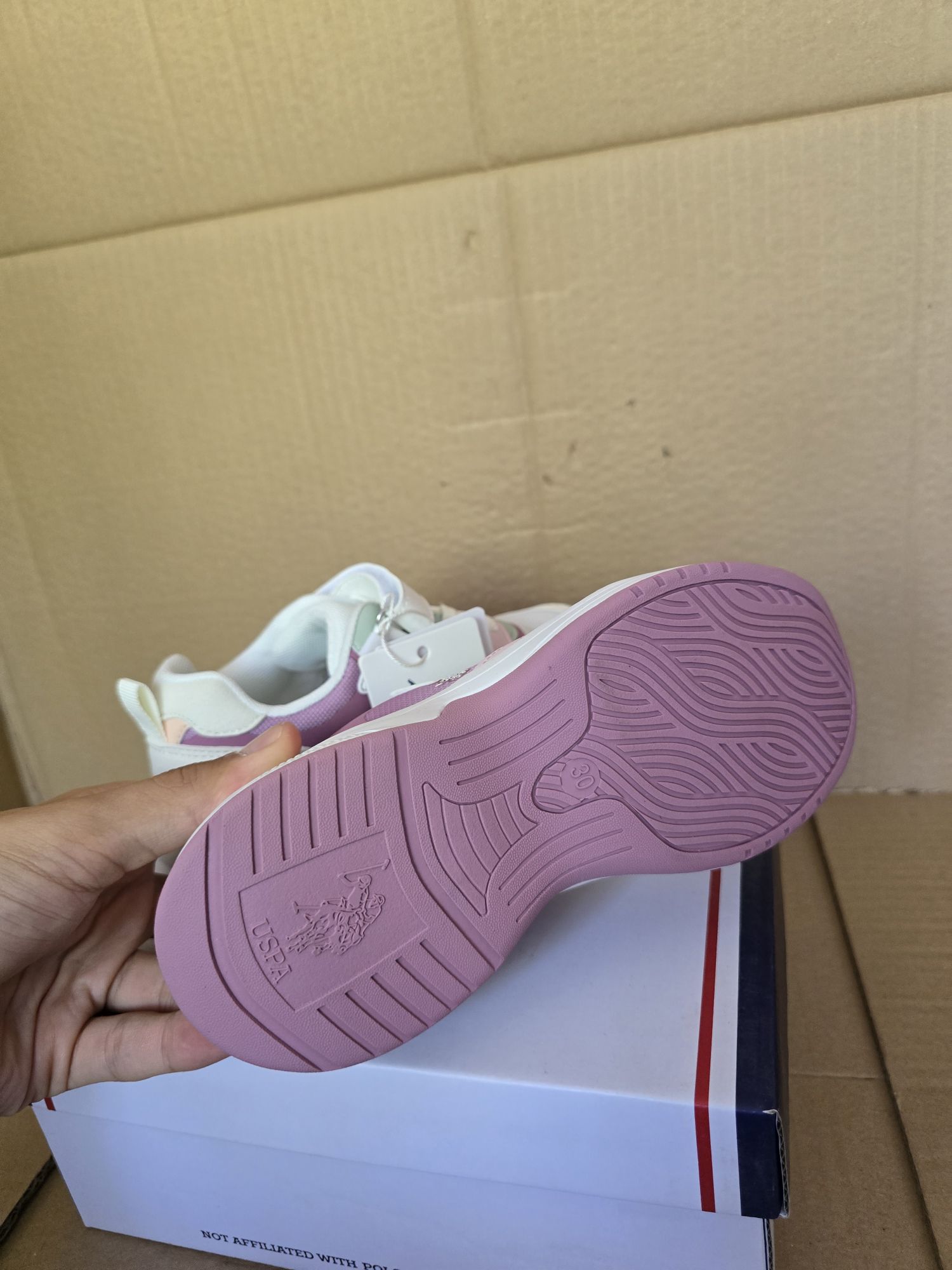 U.S. Polo Assn. Pembe Sneaker — görsel 6/7