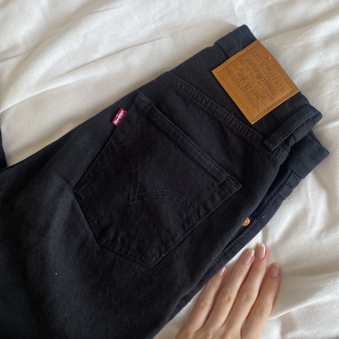 Levi's Siyah Straight Jeans — görsel 4/7