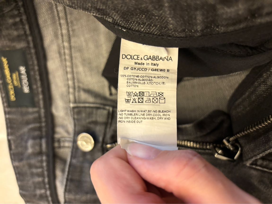 Orijinal Dolce Gabbana Jean — görsel 6/6