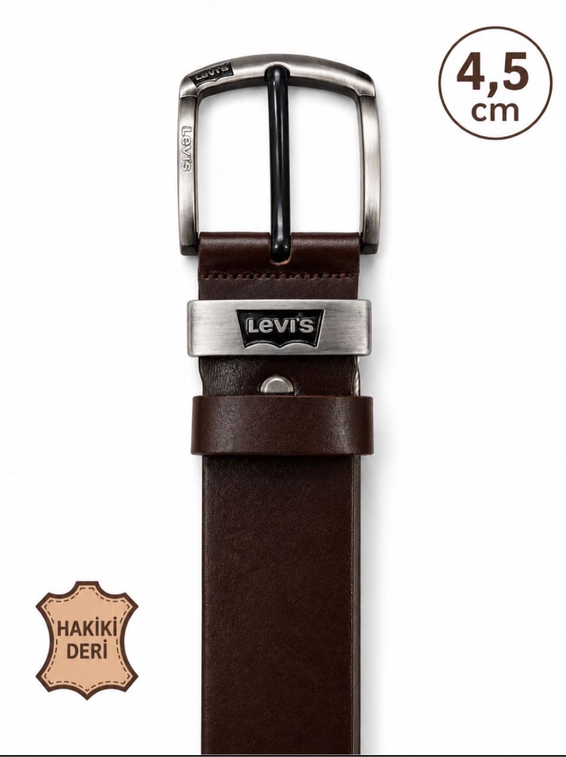 Hakiki Deri Levi's Kemer 2 li set 4,5 cm — görsel 2/7