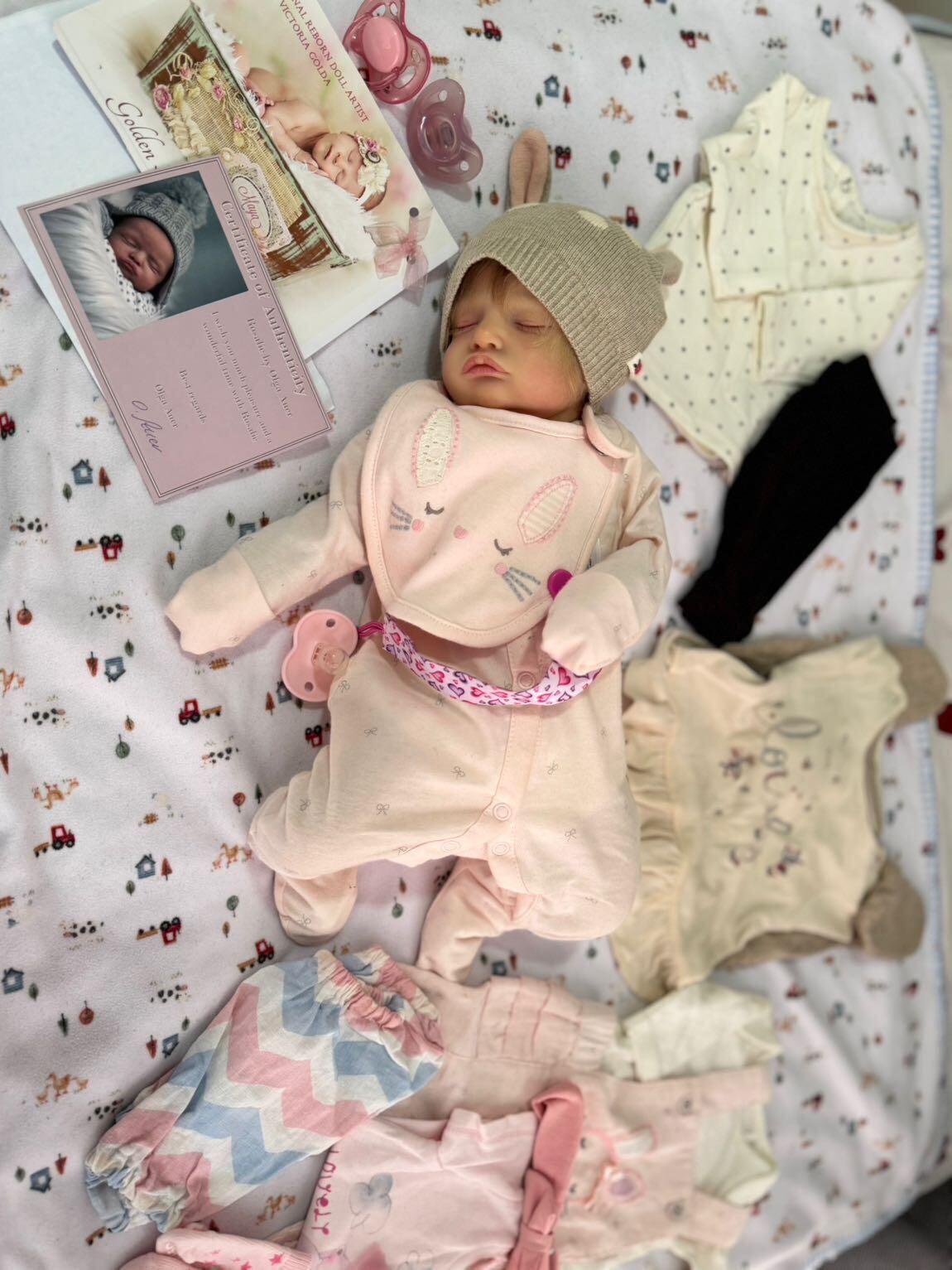 Gerçekçi Reborn Bebek Rosalie Doll — görsel 4/7