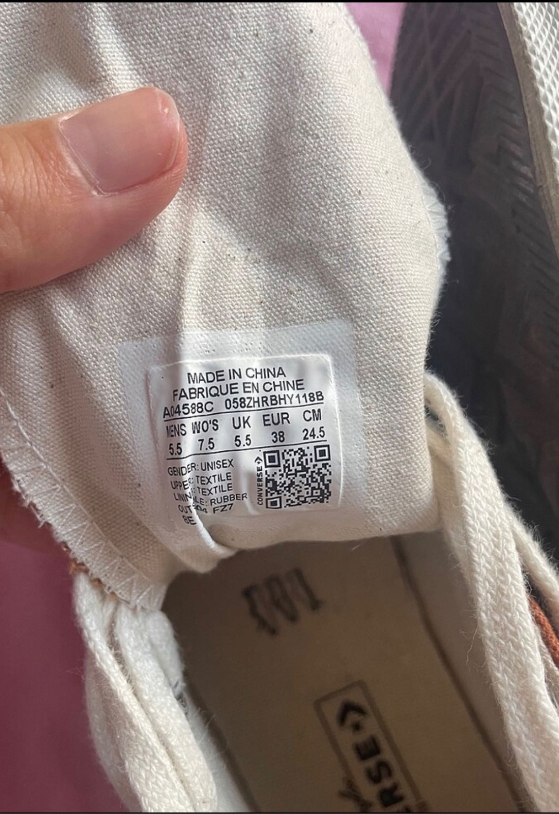 Converse Kiremit Sneaker — görsel 4/6