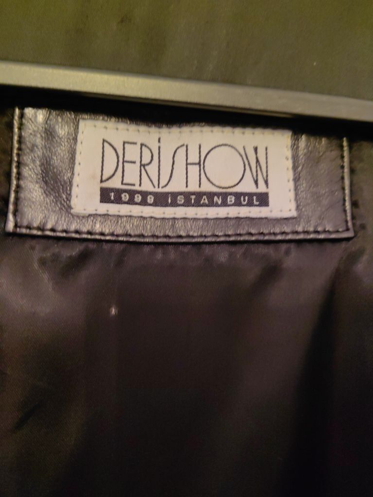 Deri uzun ceket — görsel 4/5