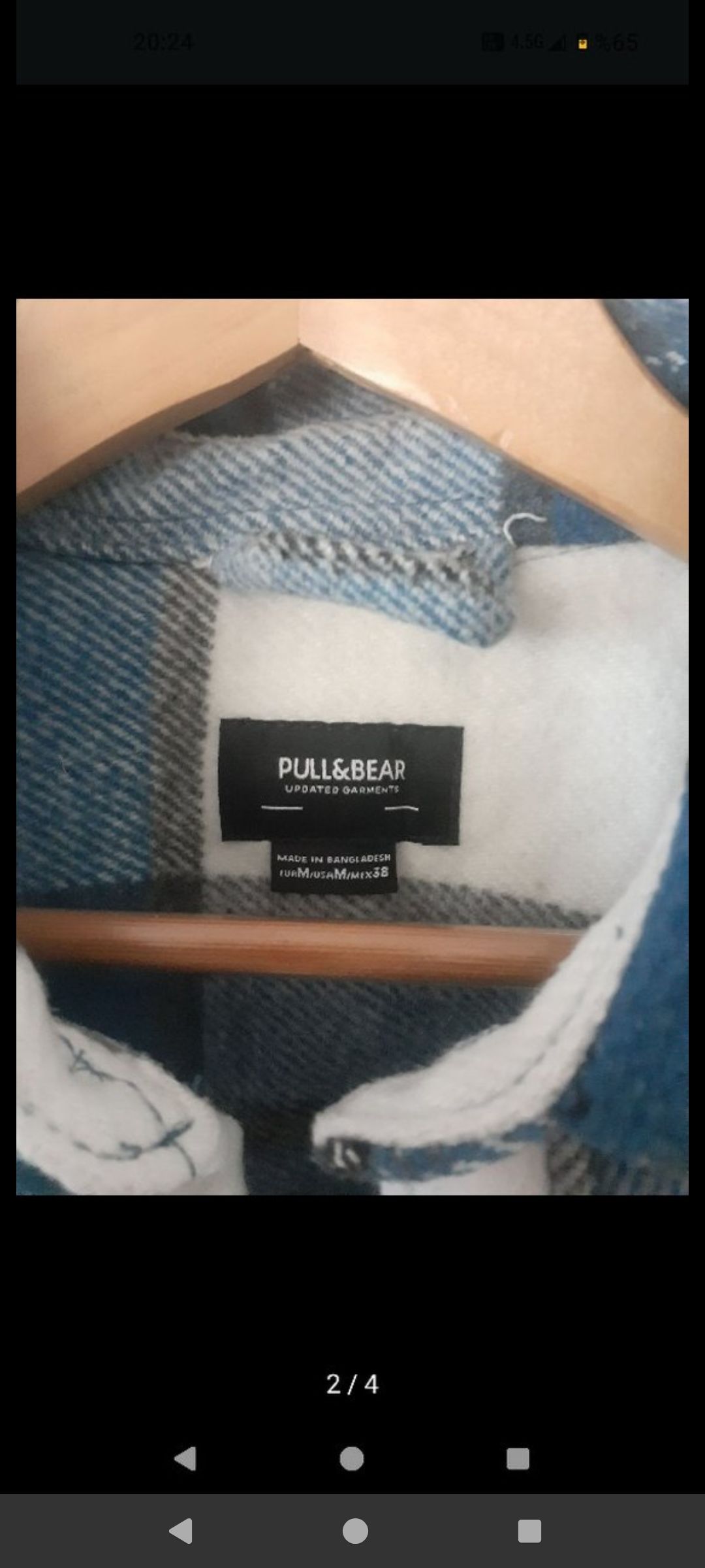 ERKEK PULLBEAR ODUNCU GÖMLEK — görsel 6/6