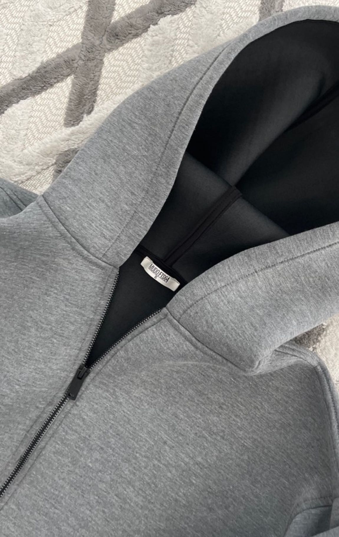 Mudo fermuarlı hoodie — görsel 4/4