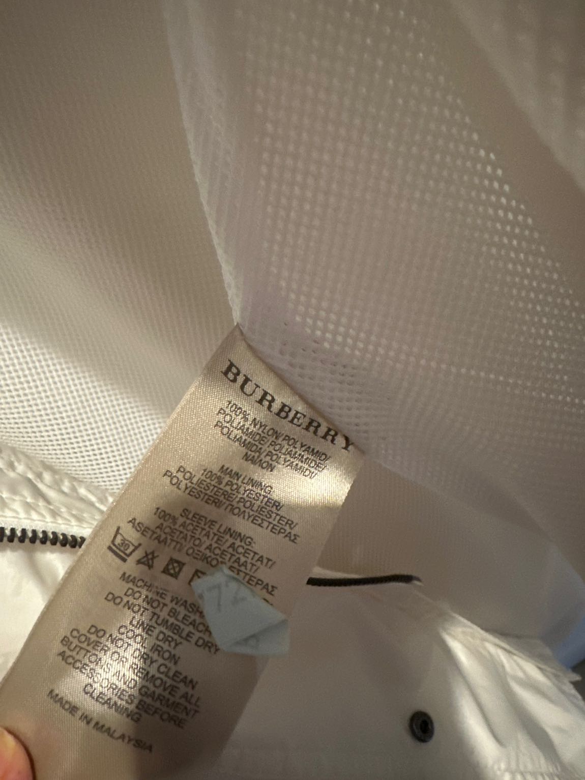 Orijinal Burberry Brit Yağmurluk — görsel 6/8