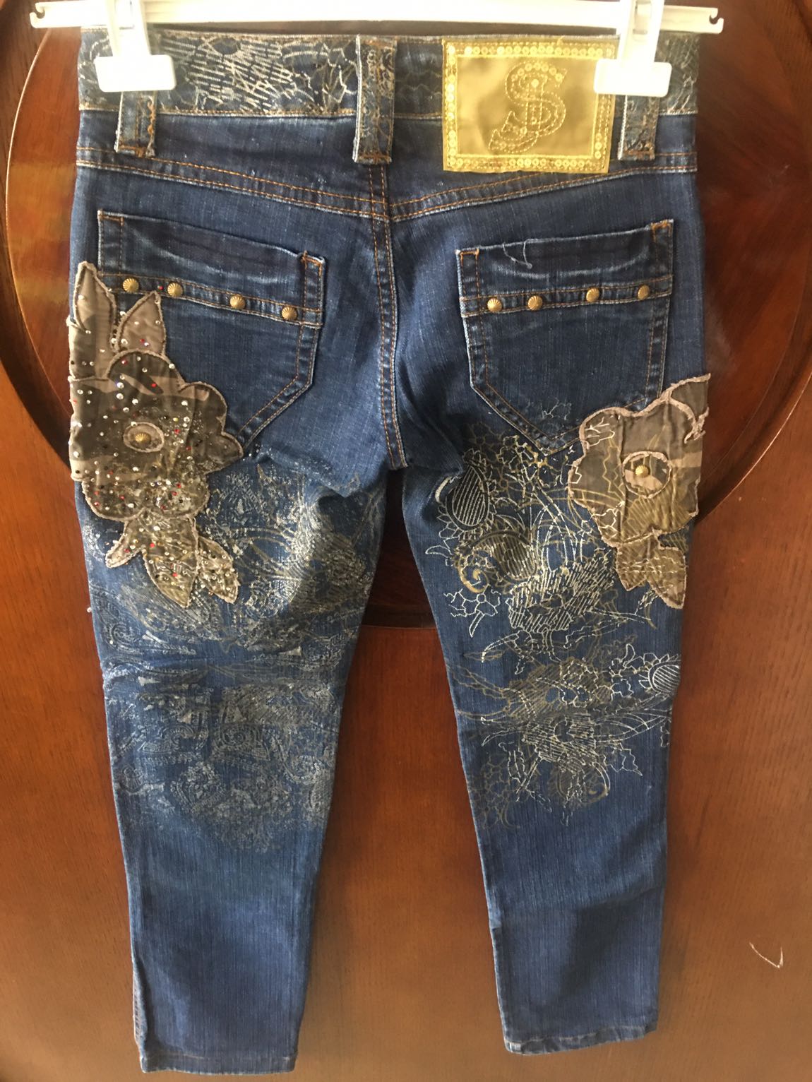 Y2K Gothic Killstar Vintage Lolita Jean — görsel 2/8