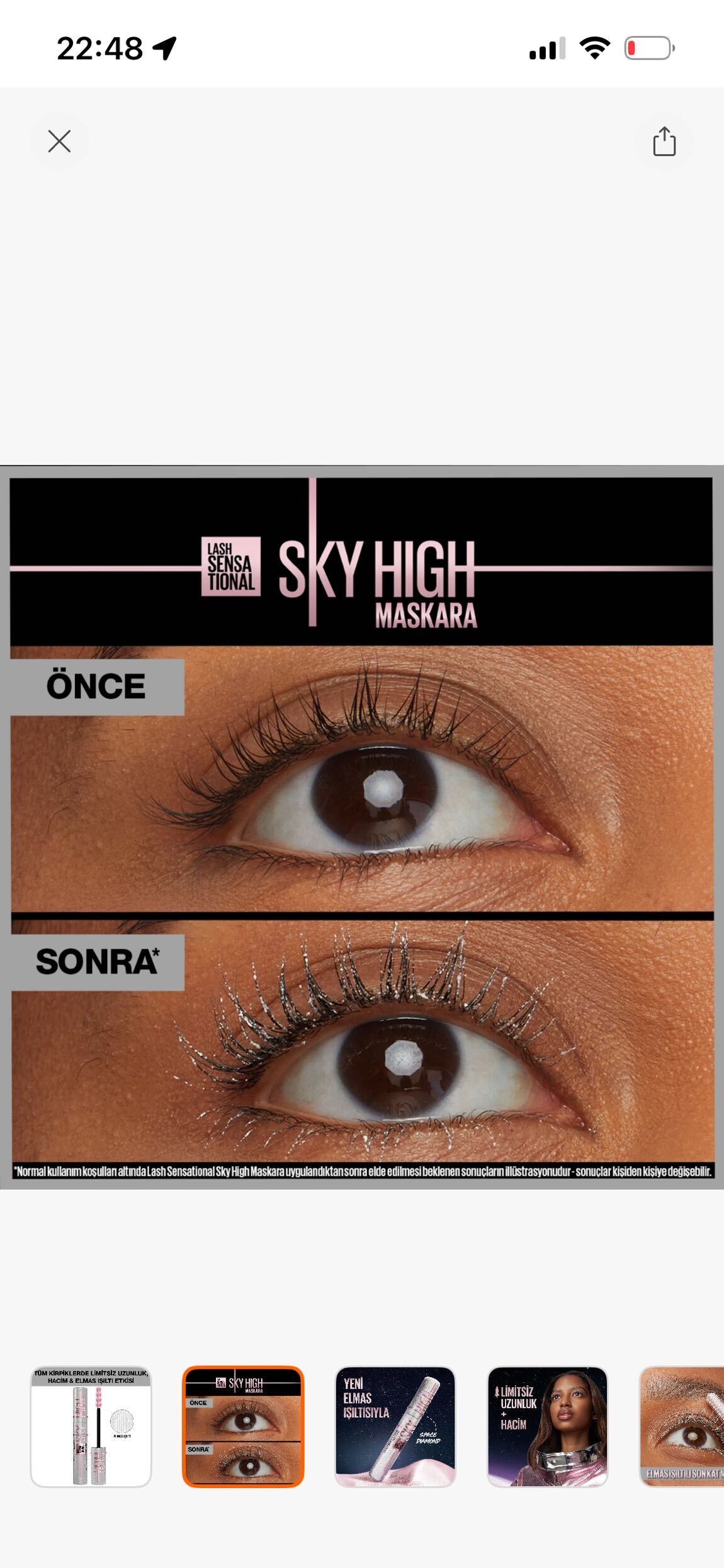 Maybelline Maskara — görsel 2/2