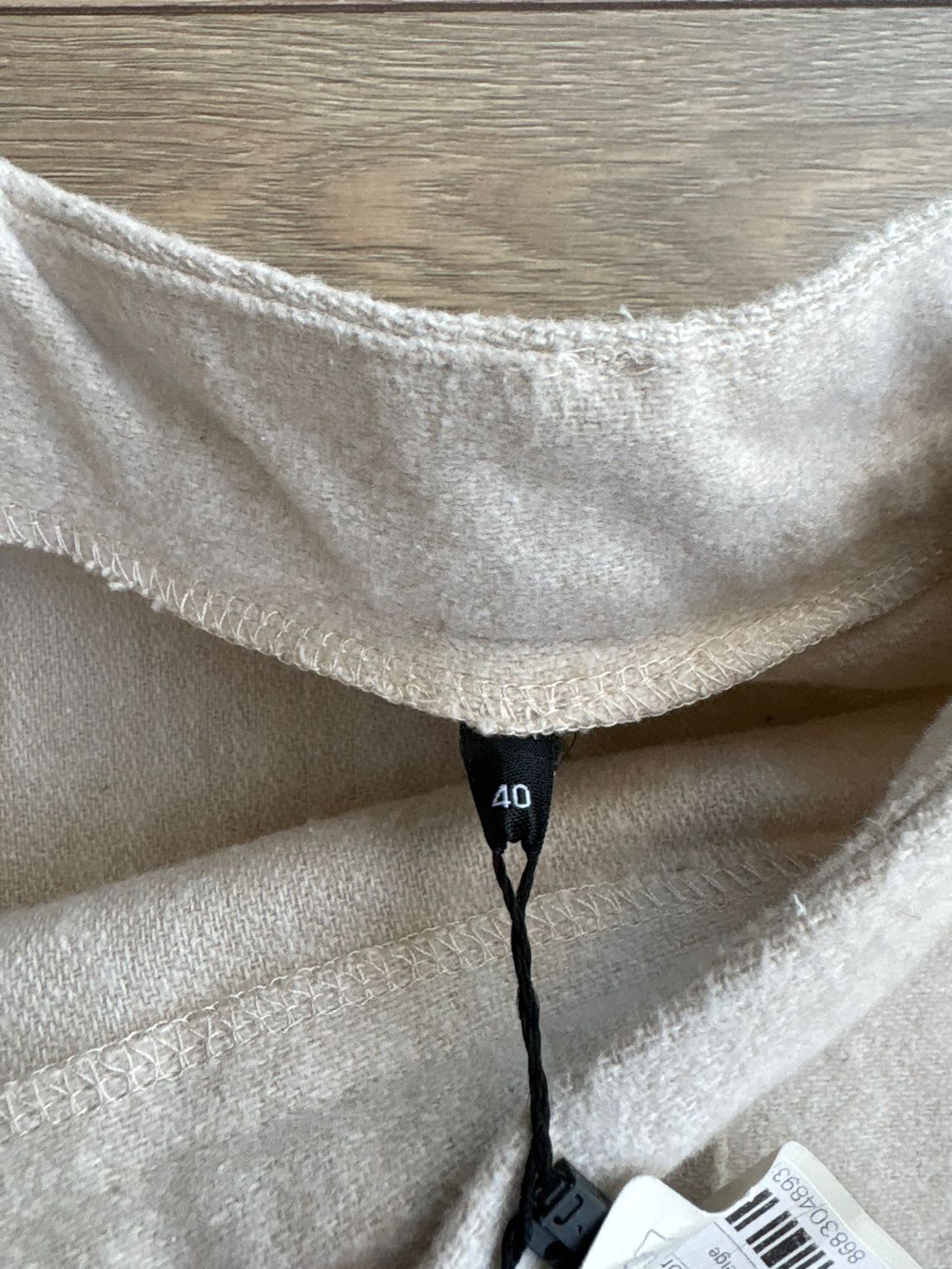 Krem Etek Şort — görsel 8/10