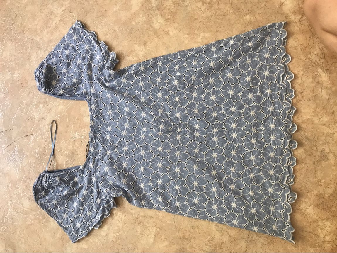 Zara güpür mini elbise — görsel 9/10