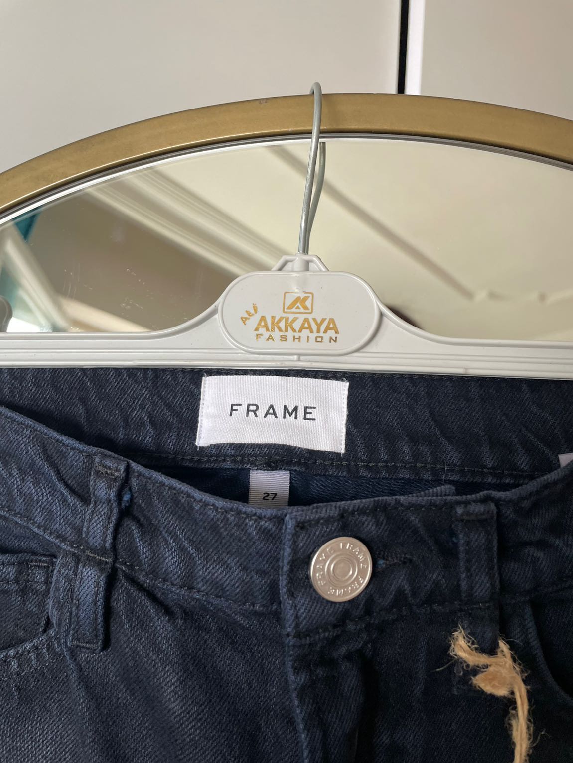 Frame High Rise Baggy Jean/27🎉 — görsel 5/7