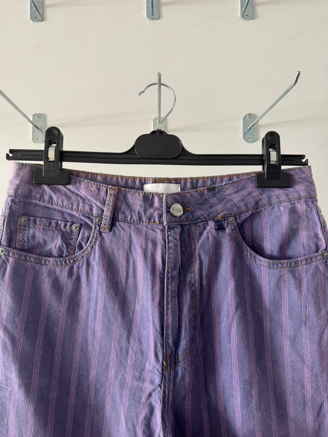 GANNİ LİGHT STRİPE JEANS — görsel 9/14