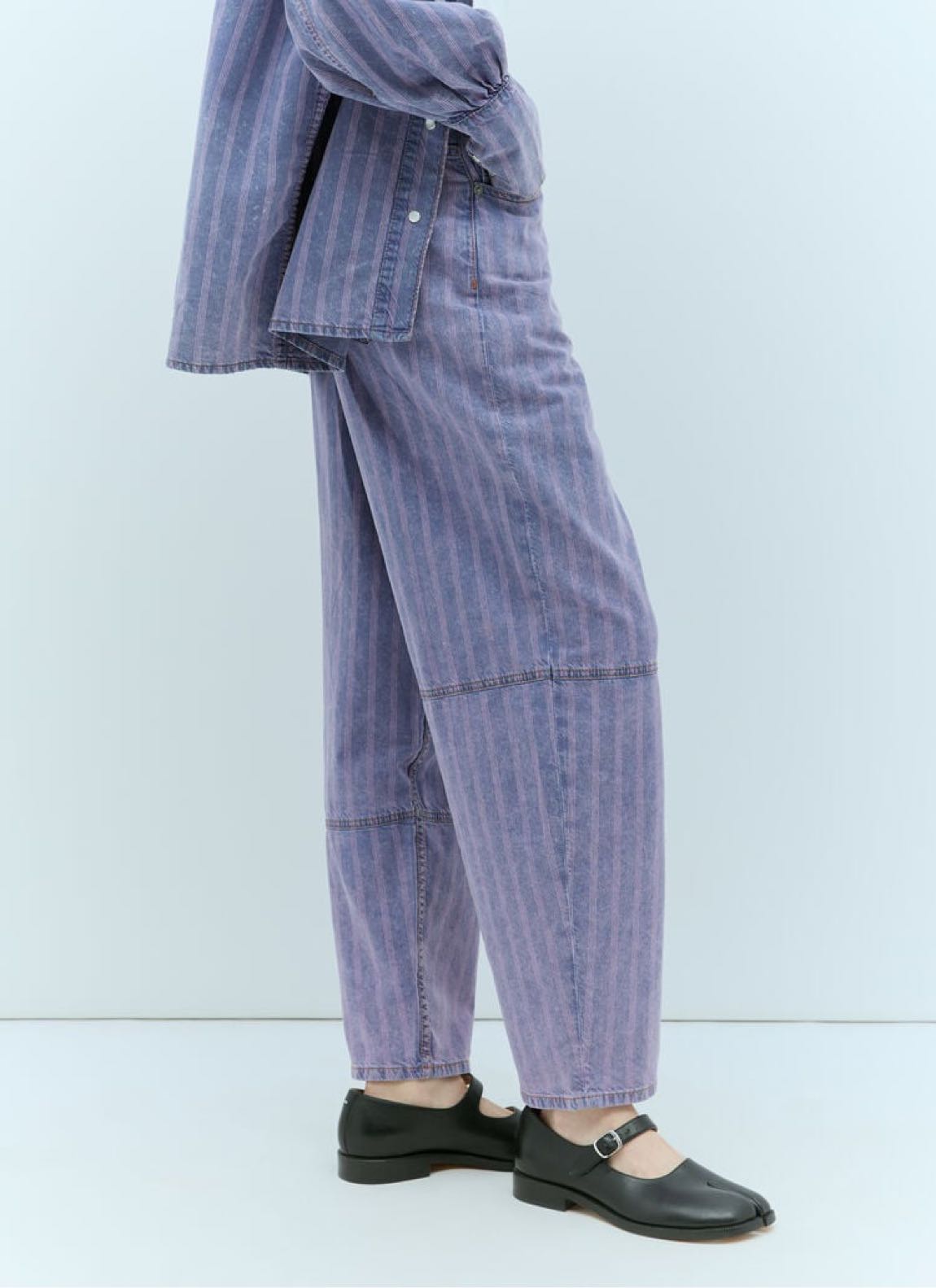 GANNİ LİGHT STRİPE JEANS — görsel 4/14