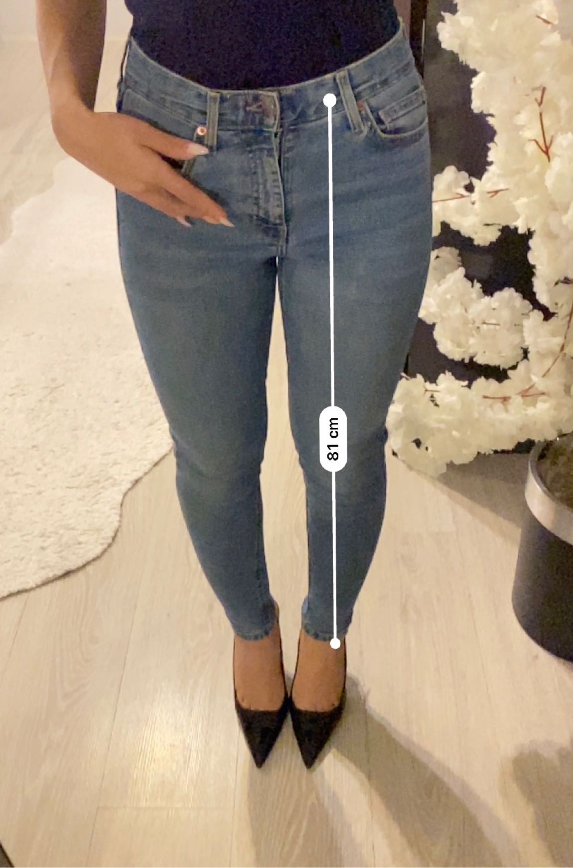 Zara SkinyJeanss Pantolon — görsel 8/8