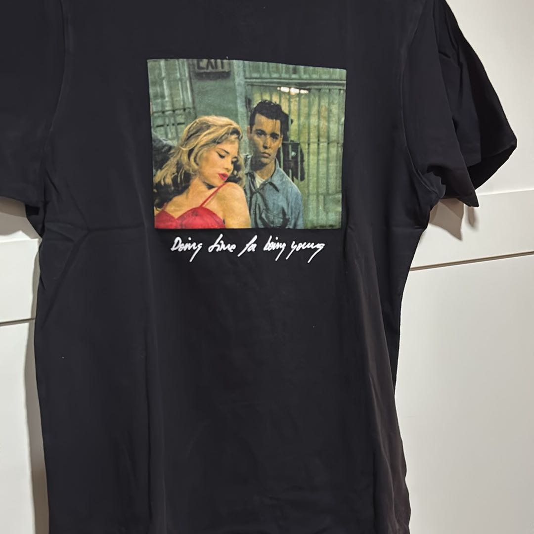 Pull&Bear Cry Baby Siyah Tshirt — görsel 2/3