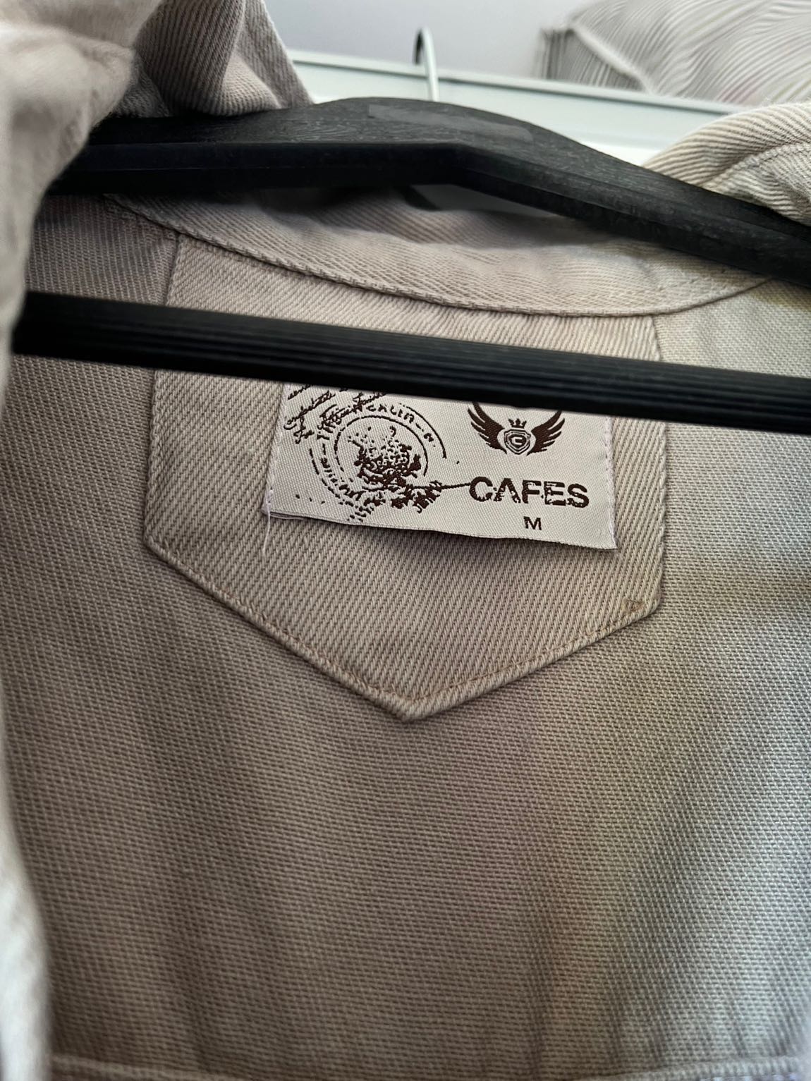 Cepli Erkek Denim Kot Gömlek — görsel 3/6