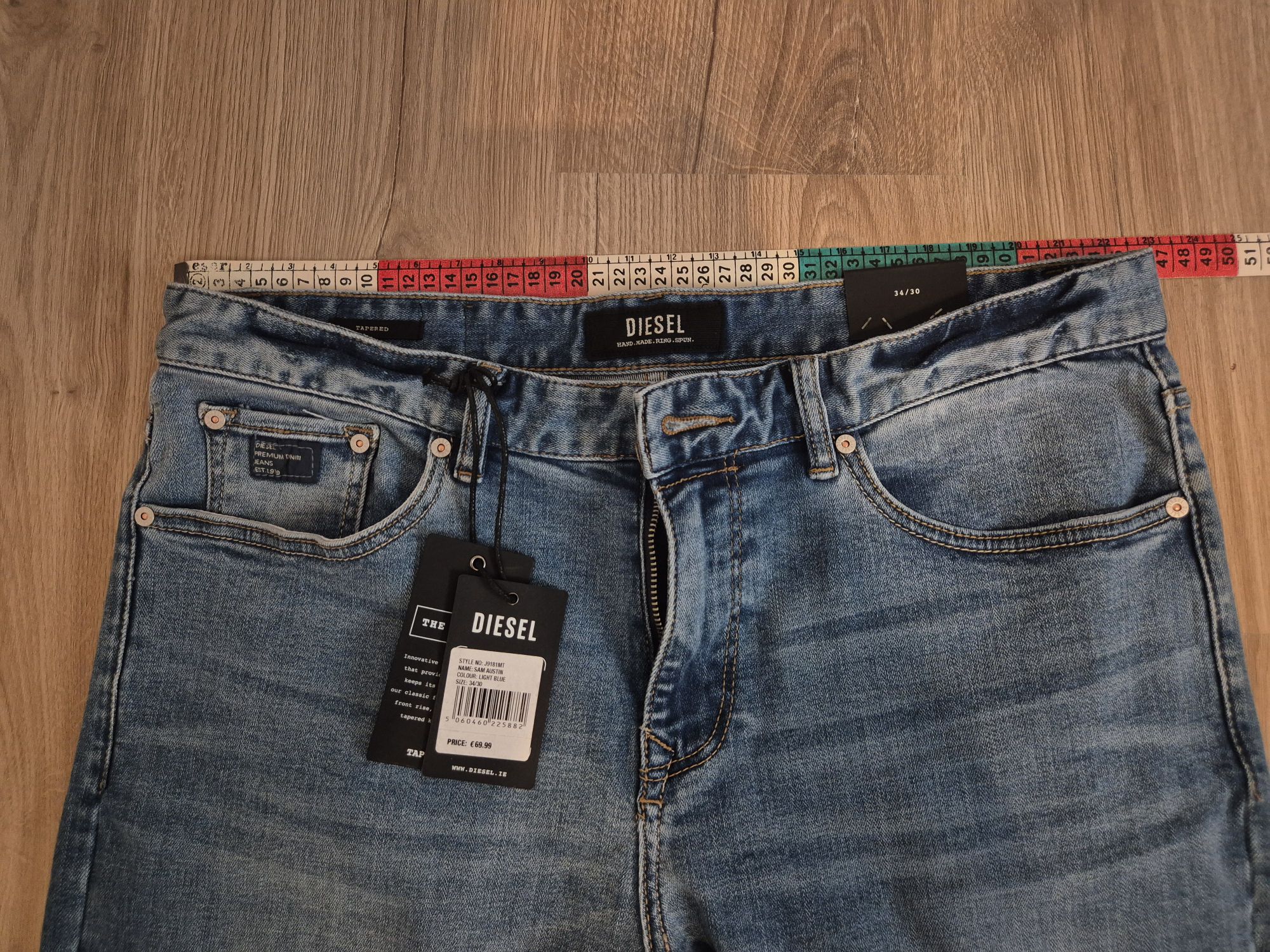 Diesel Mavi Kot Pantolon — görsel 2/3