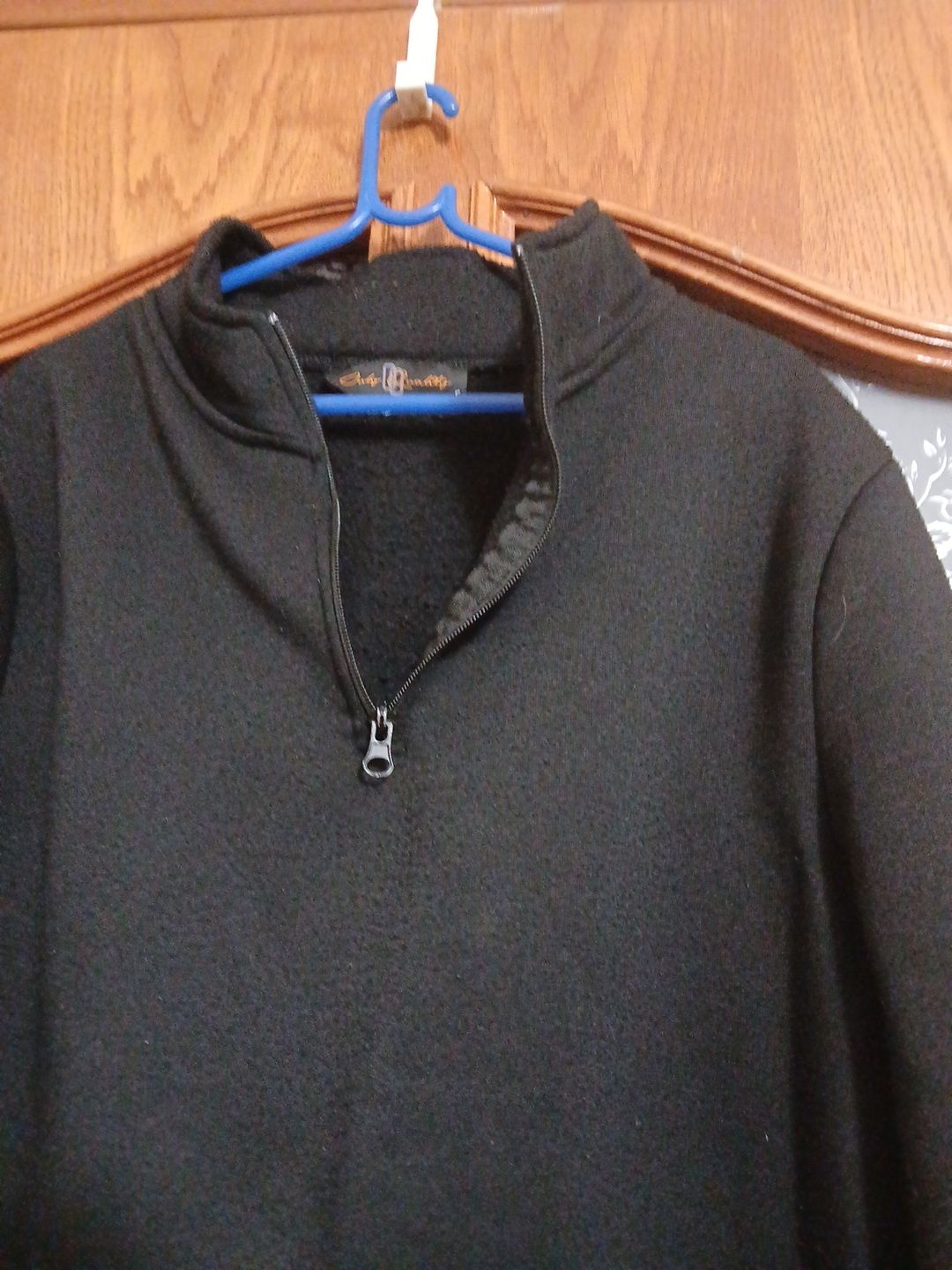 Siyah Fermuarlı Sweatshirt — görsel 5/6