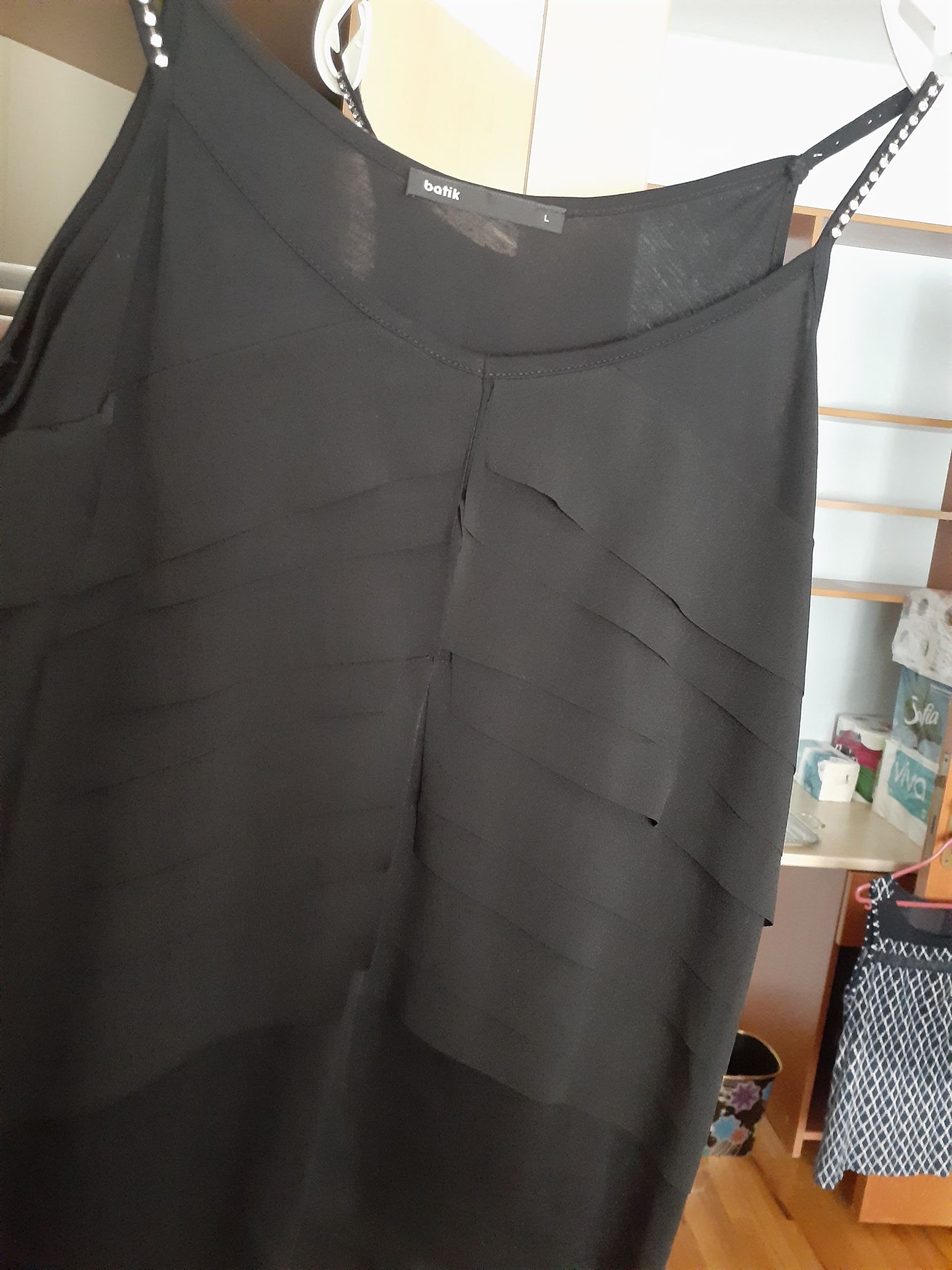Batik L marka askılı bluz — görsel 5/7