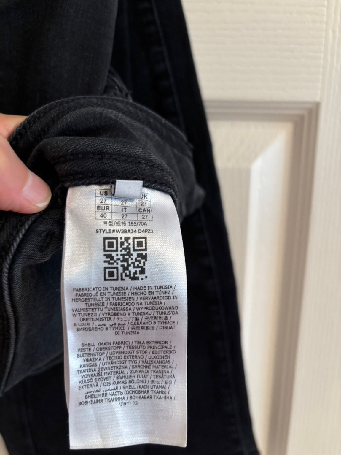 Guess Siyah Jeans Pantolon — görsel 3/4