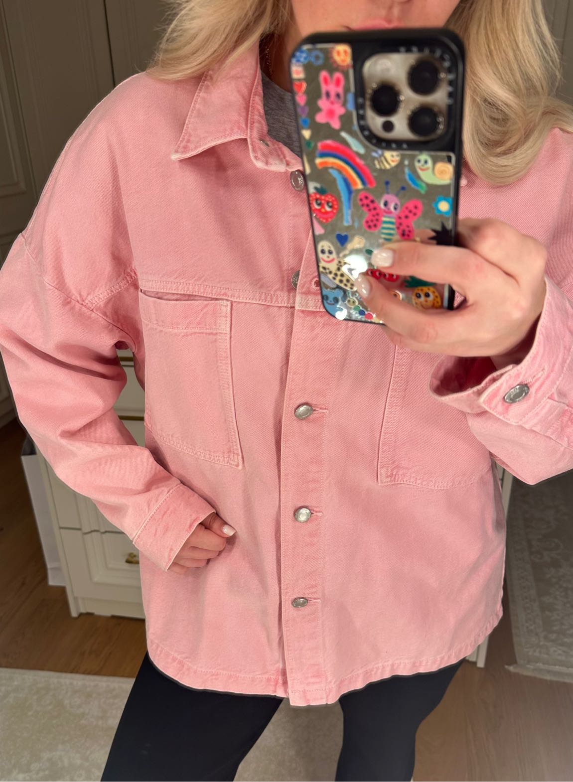 Zara denim ceket — görsel 2/7
