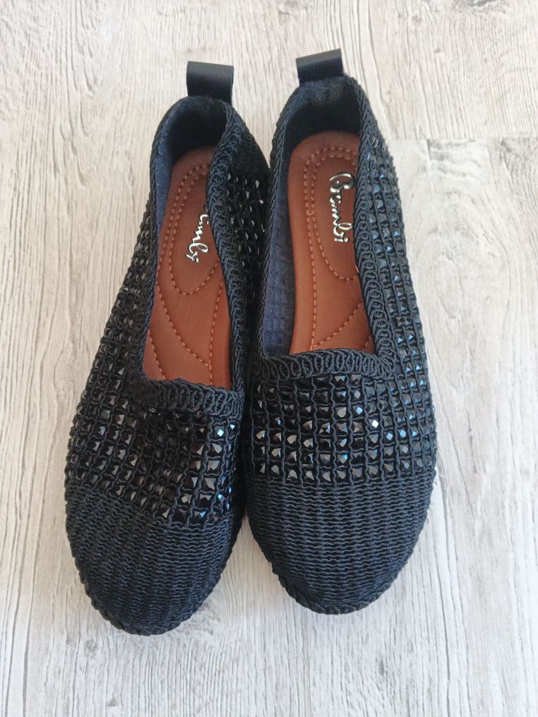 Siyah Dokuma Espadril — görsel 2/5